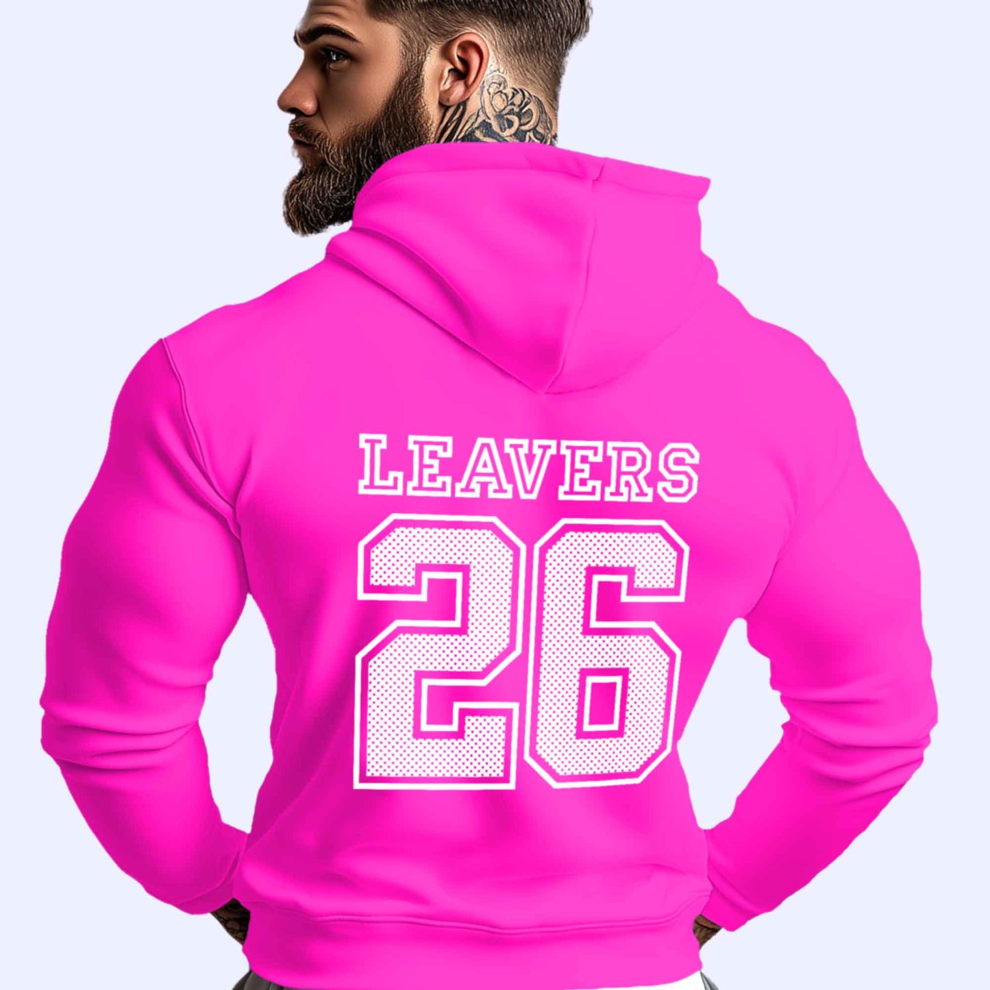 LEAVERS Hoodie 2026 Checked Design