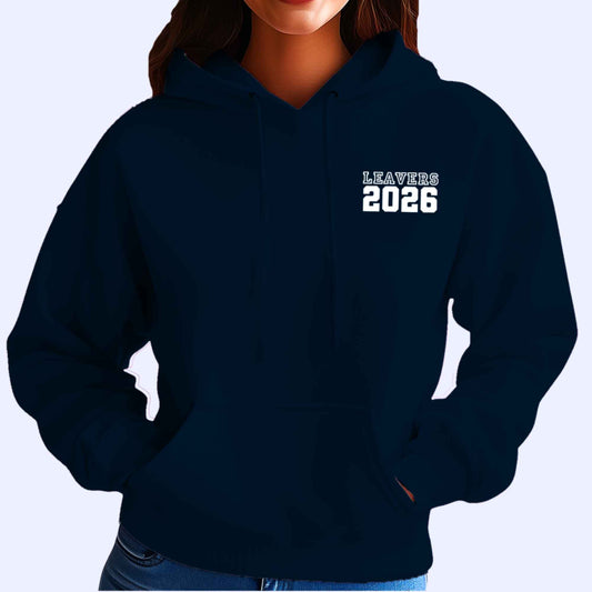 Personalised LEAVERS Hoodie 2026 Names List