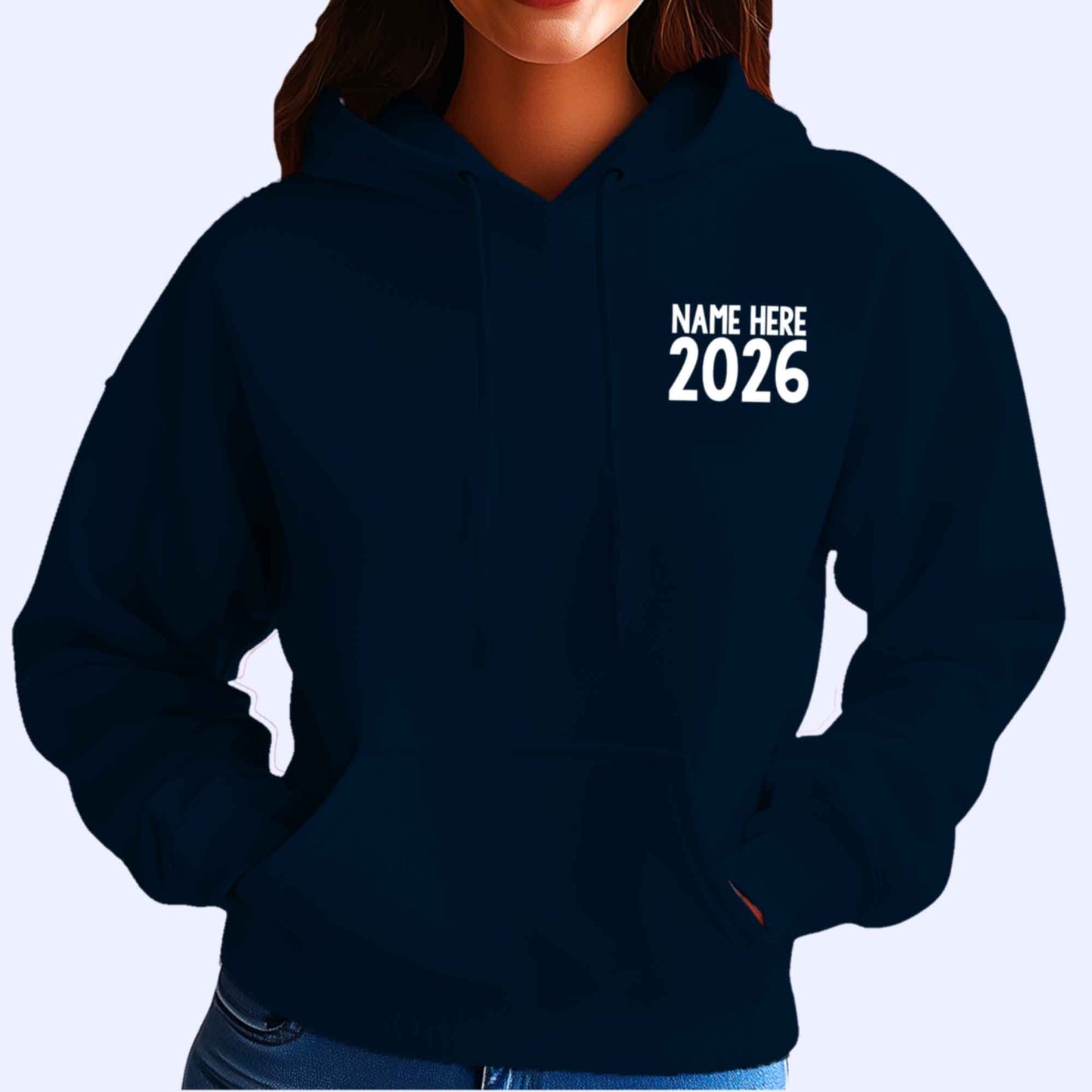 Personalised LEAVERS Hoodie 2026 Stylised Design