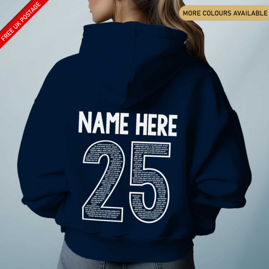 Personalised LEAVERS Hoodie 2025 Stylised Design
