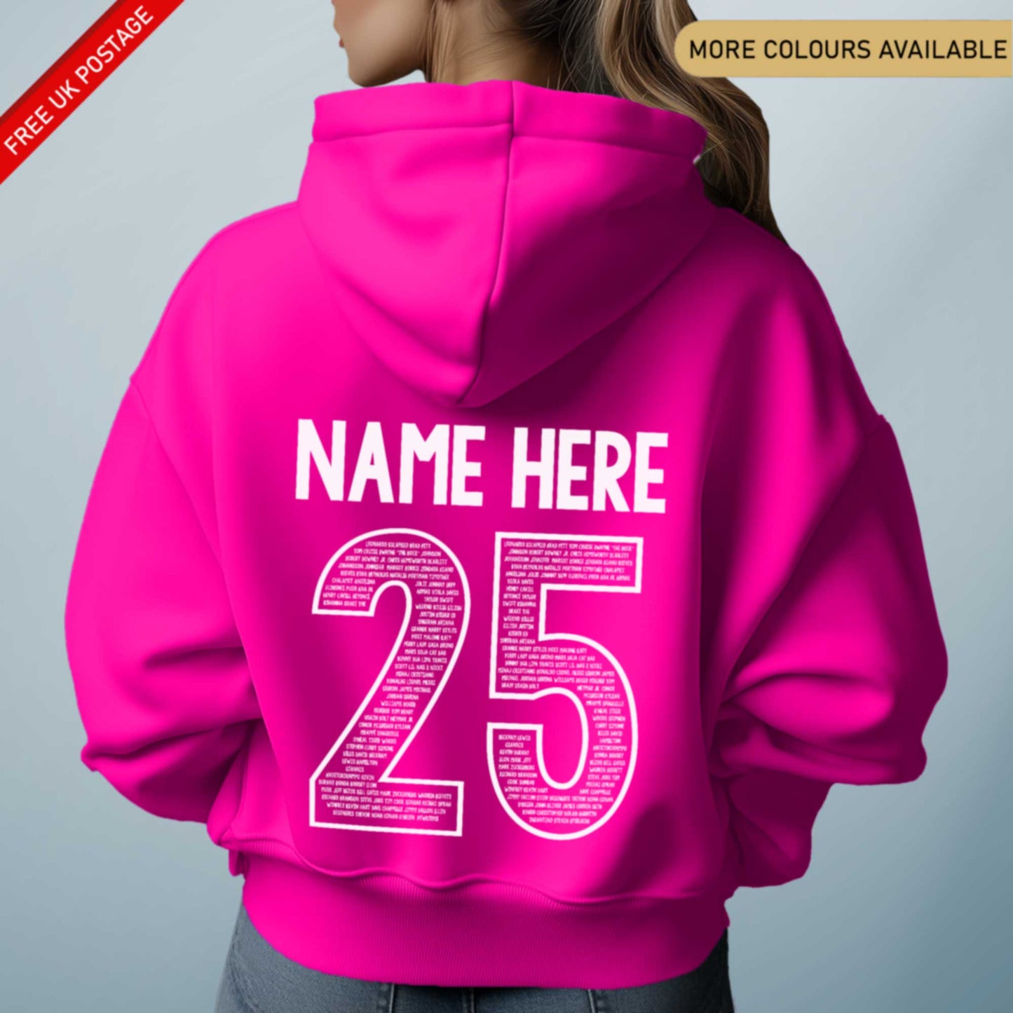Personalised LEAVERS Hoodie 2025 Stylised Design