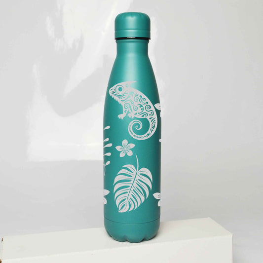 Tropical Stainless Steel Thermos Bottle – 500ml BPA-Free Insulated Flask