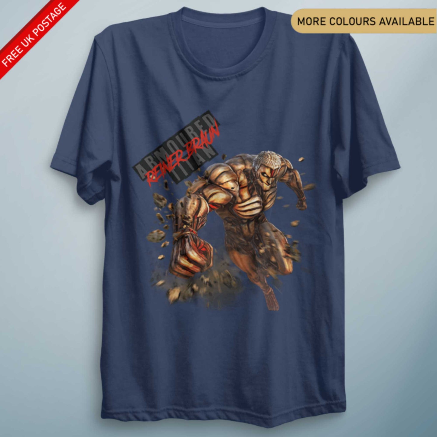 AOT Armoured – Unisex Anime-Inspired Graphic Tee