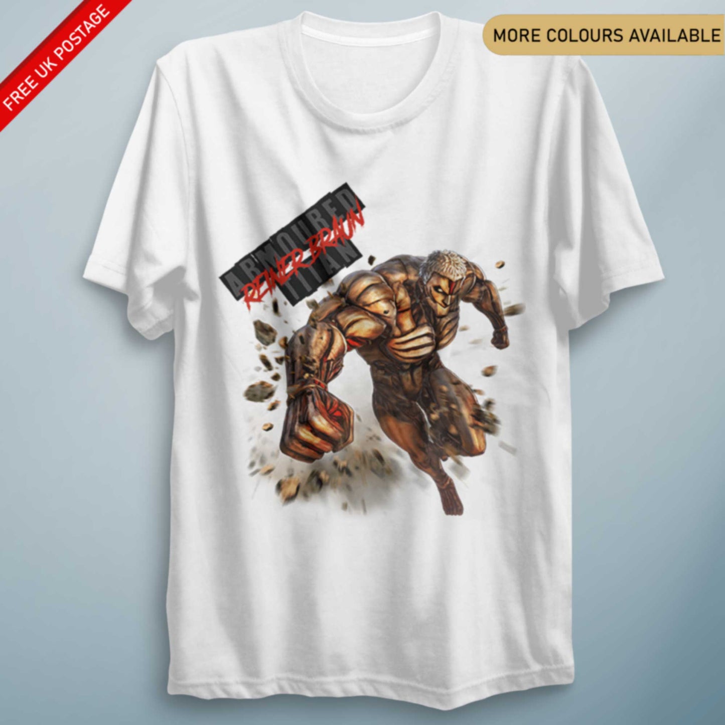 AOT Armoured – Unisex Anime-Inspired Graphic Tee