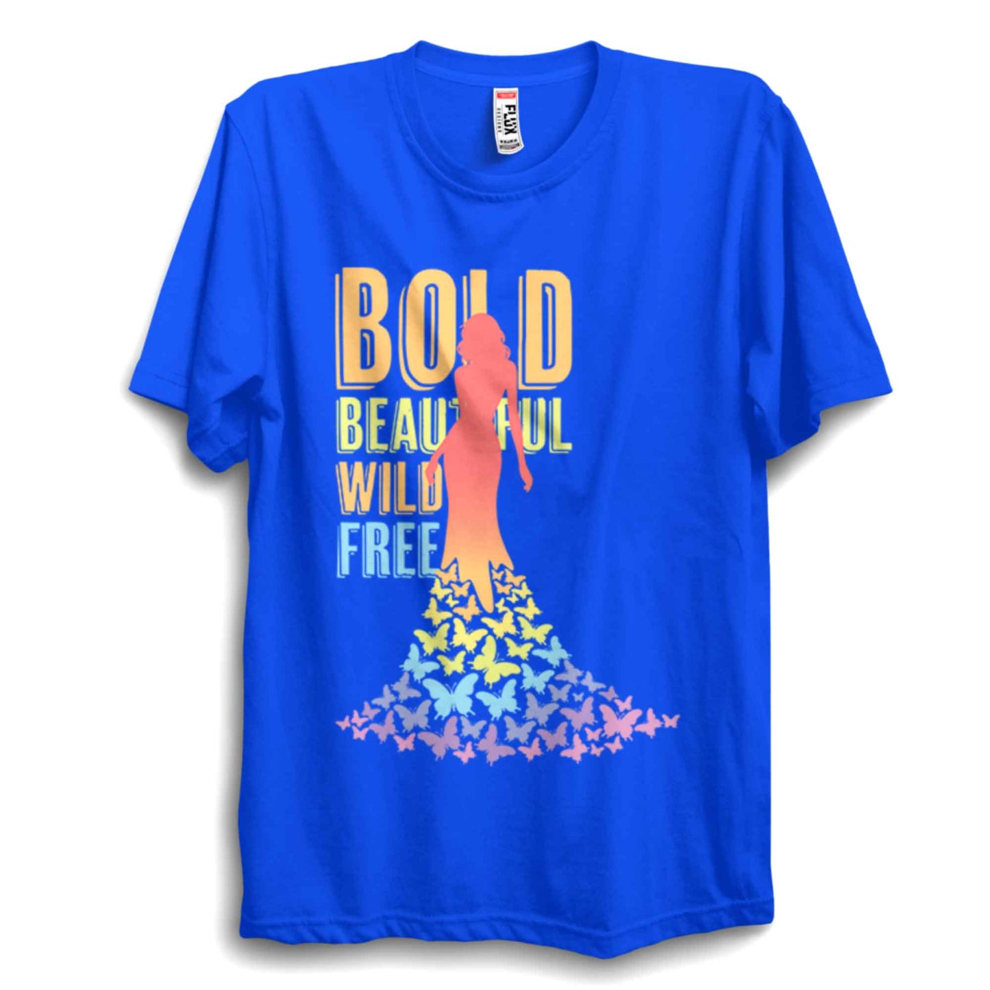 Rainbow Bold Butterfly Pride Unisex T-Shirt