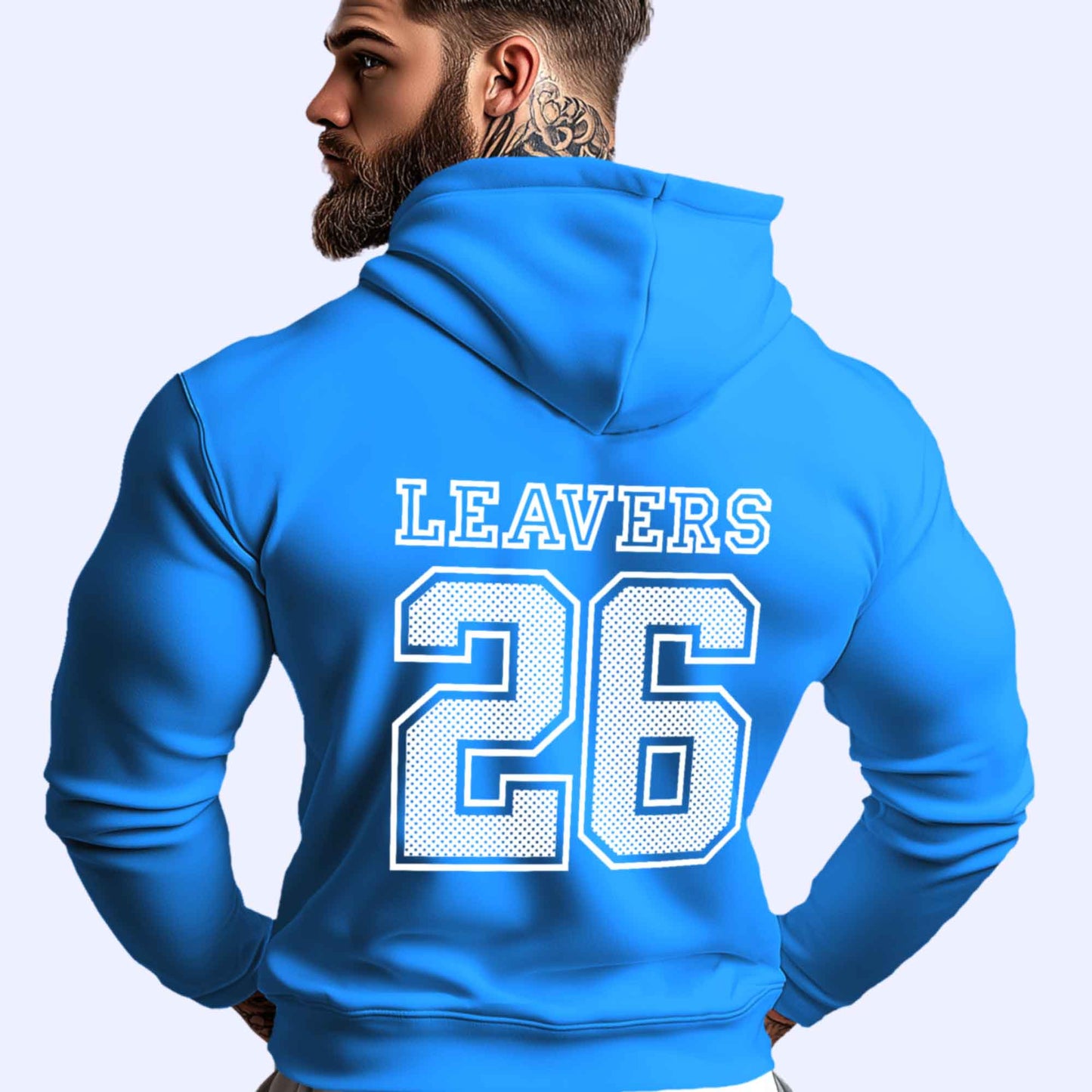 LEAVERS Hoodie 2026 Checked Design