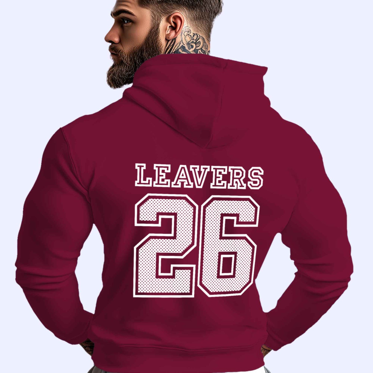LEAVERS Hoodie 2026 Checked Design