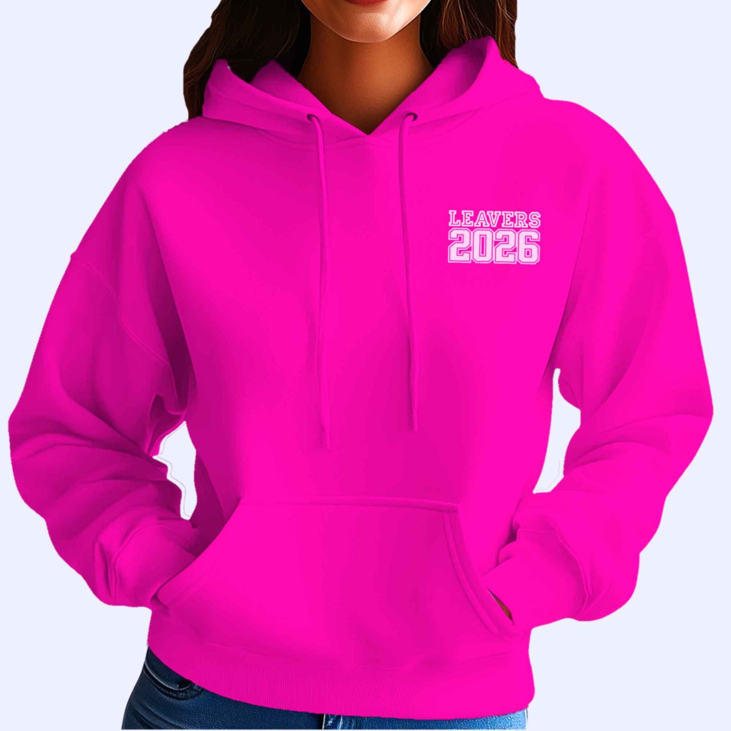 LEAVERS Hoodie 2026 Checked Design