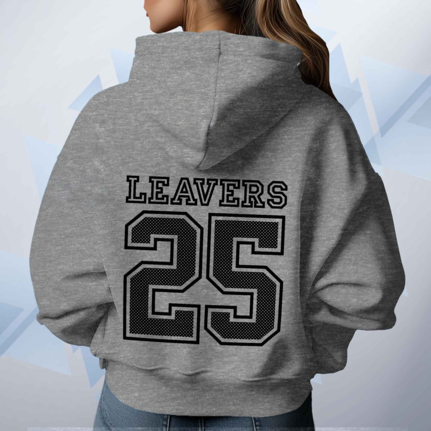 LEAVERS Hoodie 2025 Checked Design