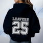 LEAVERS Hoodie 2025 Checked Design