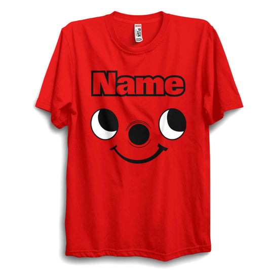 Smiling Vacuum Hoover Personalised Unisex T-Shirt