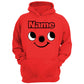 Smiling Vacuum Hoover Personalised Unisex Hoodie
