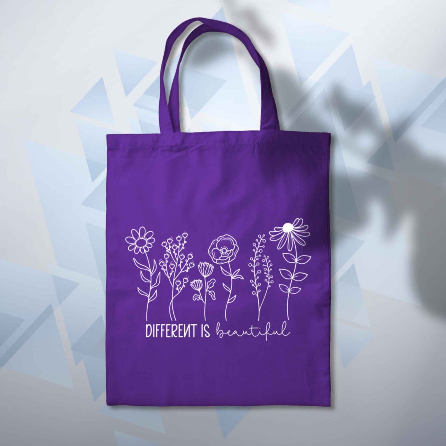 Different Is Beautiful Inspirational Tote 10L Bag