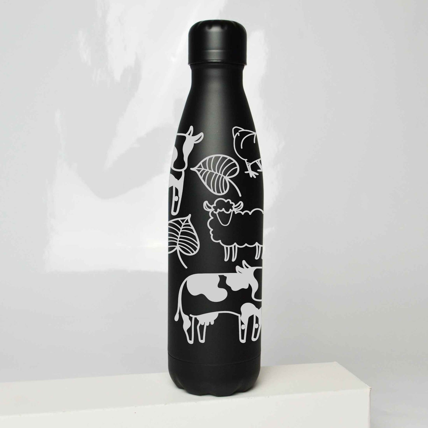 Farm Friends Stainless Steel Thermos Bottle – 500ml BPA-Free Insulated Flask