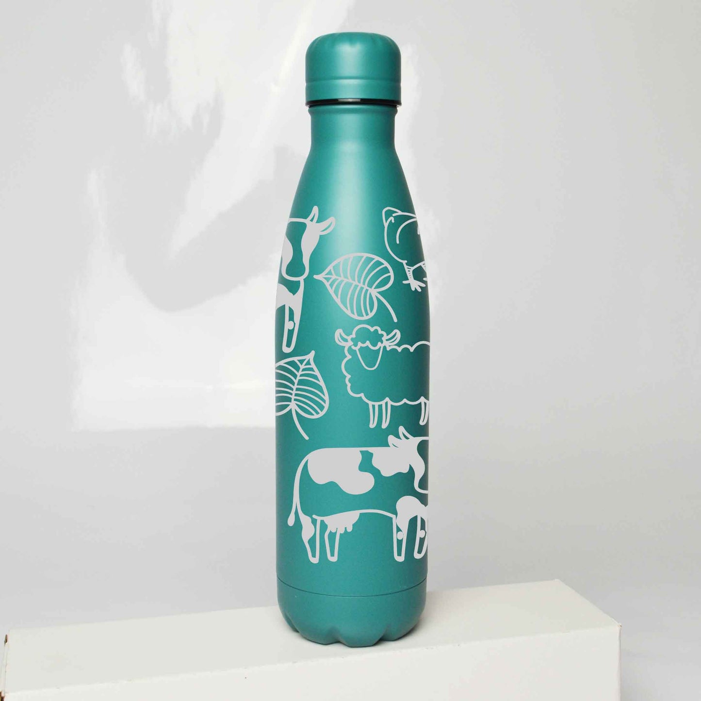 Farm Friends Stainless Steel Thermos Bottle – 500ml BPA-Free Insulated Flask