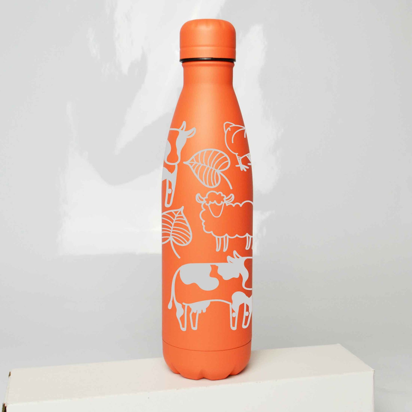 Farm Friends Stainless Steel Thermos Bottle – 500ml BPA-Free Insulated Flask