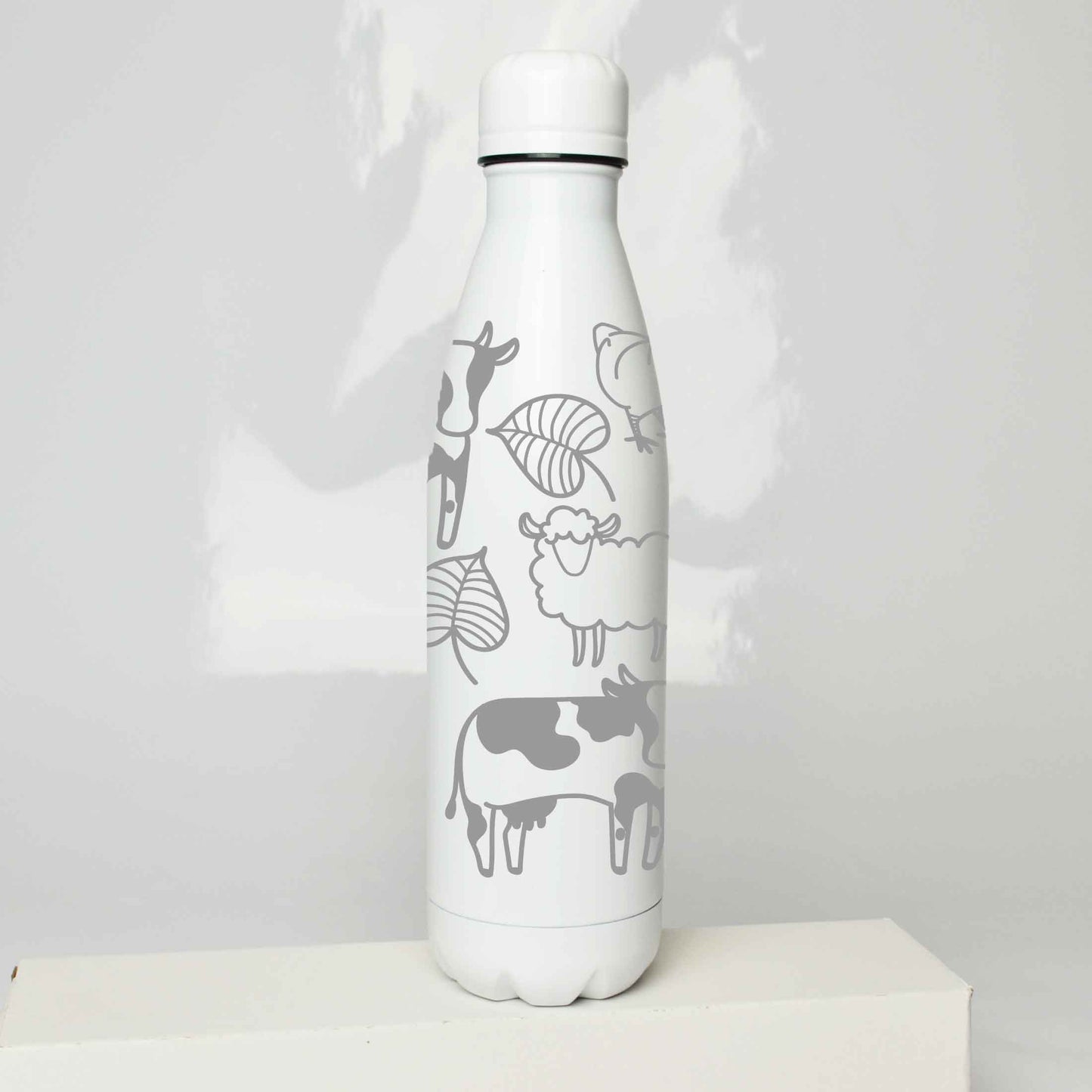 Farm Friends Stainless Steel Thermos Bottle – 500ml BPA-Free Insulated Flask