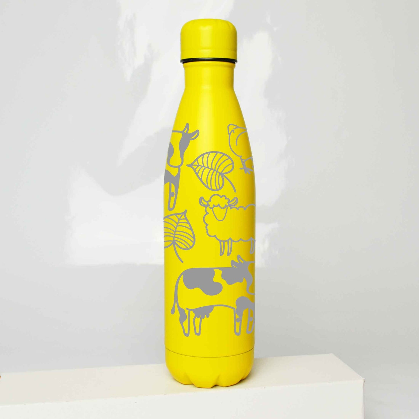 Farm Friends Stainless Steel Thermos Bottle – 500ml BPA-Free Insulated Flask