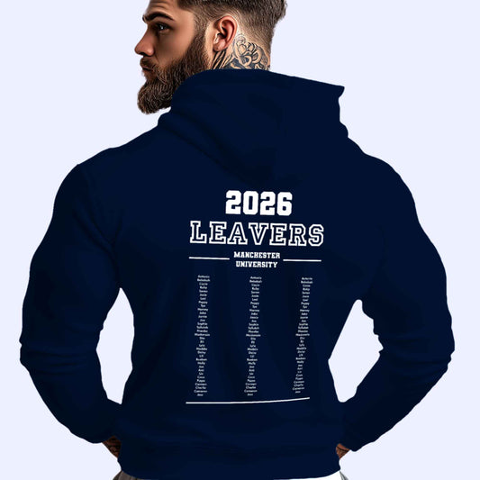 Personalised LEAVERS Hoodie 2026 Names List