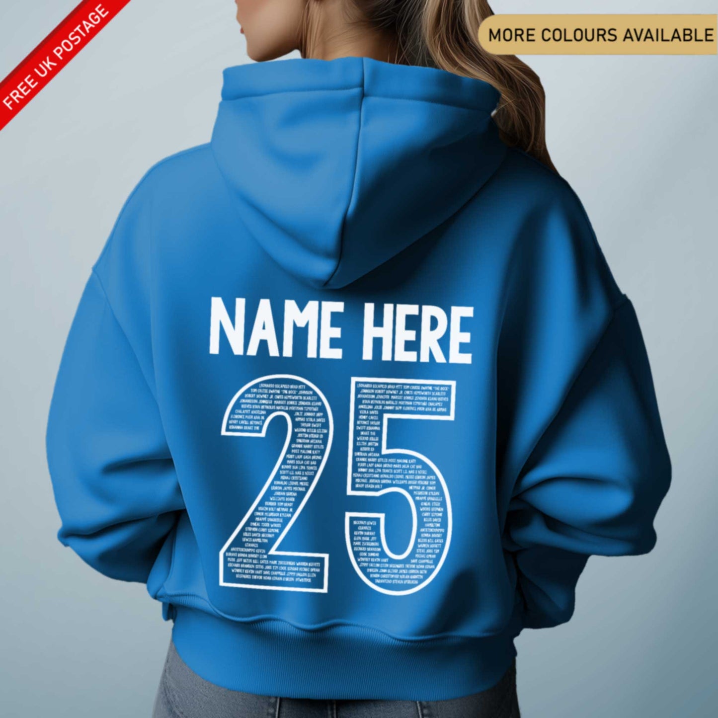 Personalised LEAVERS Hoodie 2025 Stylised Design