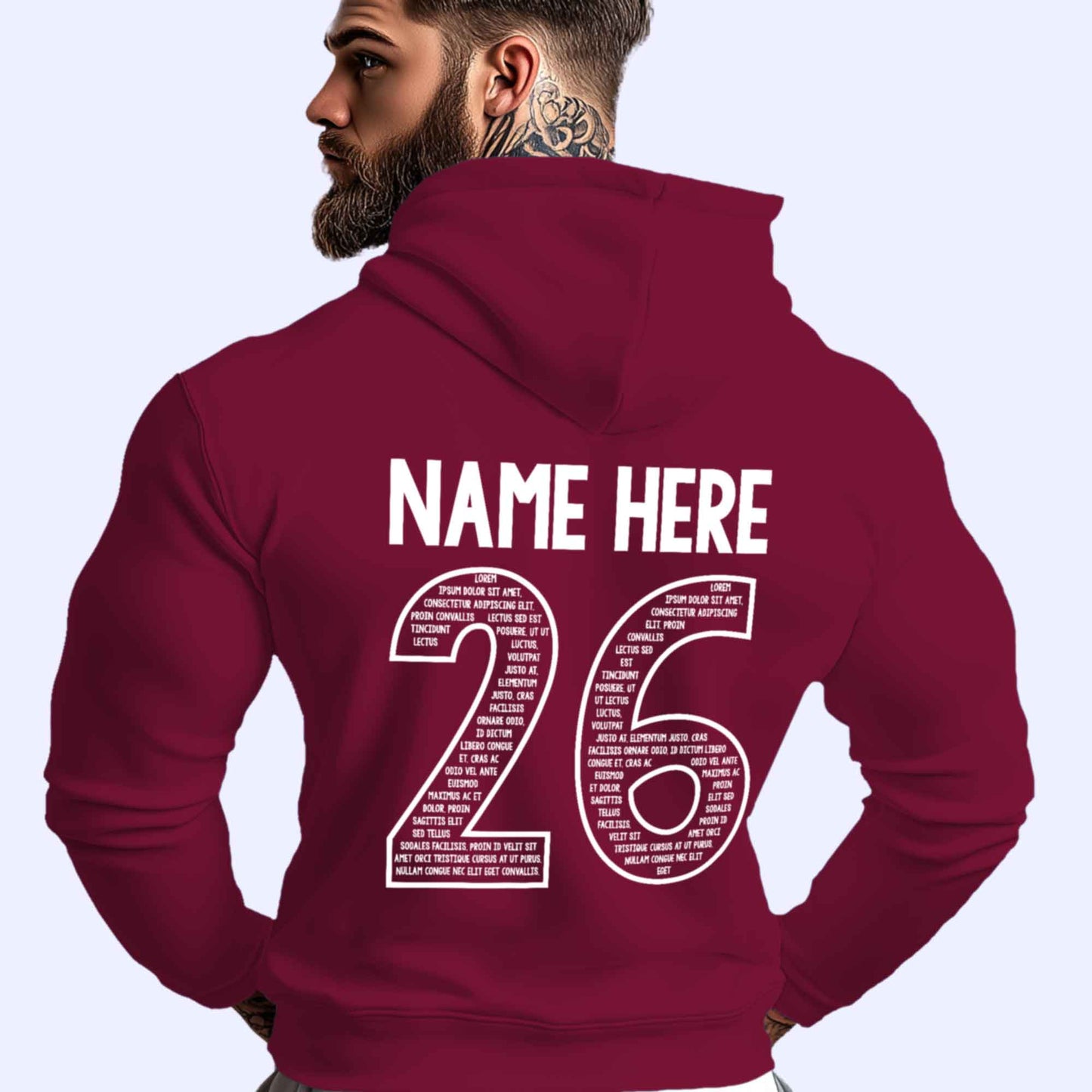 Personalised LEAVERS Hoodie 2026 Stylised Design