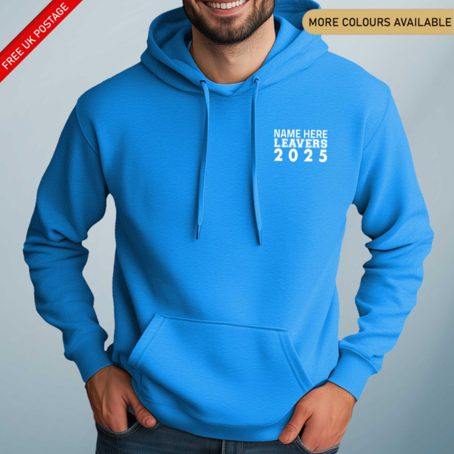 Personalised LEAVERS Hoodie 2025 Stylised Design