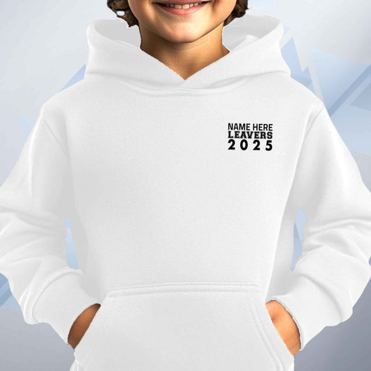 Personalised LEAVERS Hoodie 2025 Kids Primary School Leavers