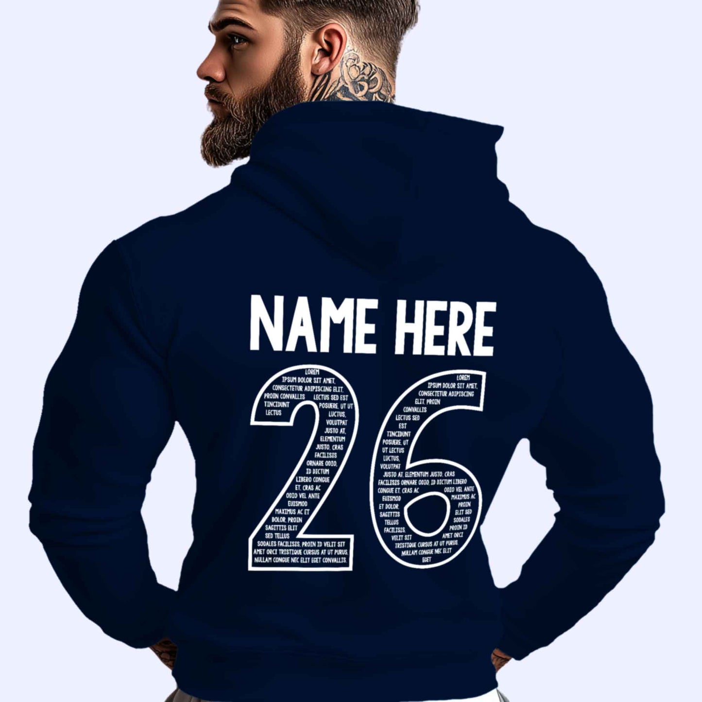 Personalised LEAVERS Hoodie 2026 Stylised Design