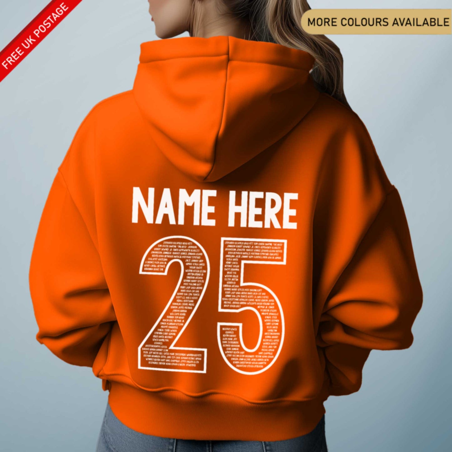 Personalised LEAVERS Hoodie 2025 Stylised Design