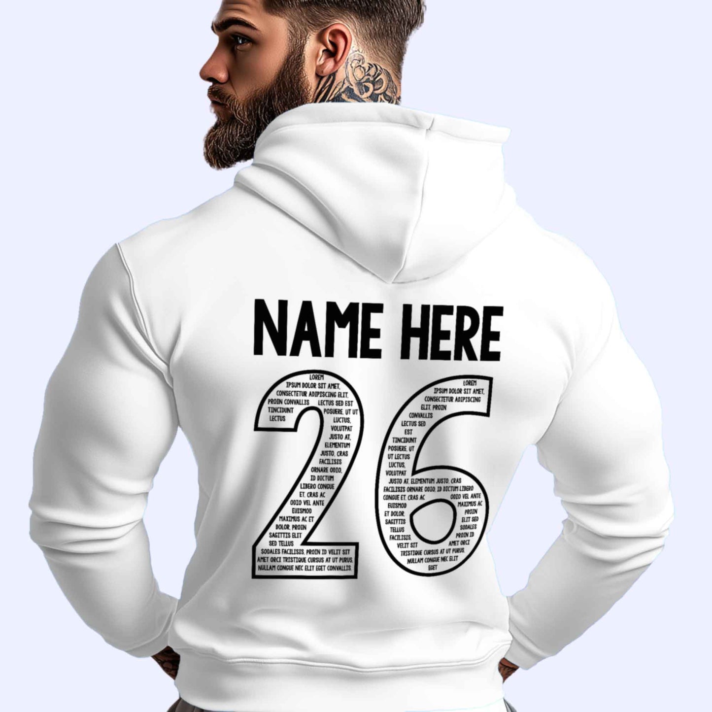 Personalised LEAVERS Hoodie 2026 Stylised Design