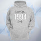 Personalised Limited Edition Black Outline Unisex Hoodie