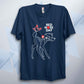 Red Nose Day Bambi Unisex Adult T Shirt