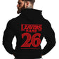 Personalised Neon Stranger LEAVERS Hoodie 2026