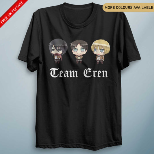 Team Eren – Unisex Anime-Inspired Graphic Tee