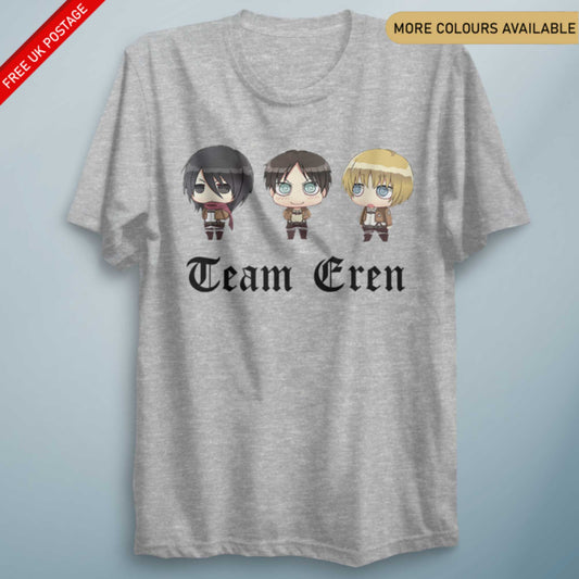 Team Eren – Unisex Anime-Inspired Graphic Tee