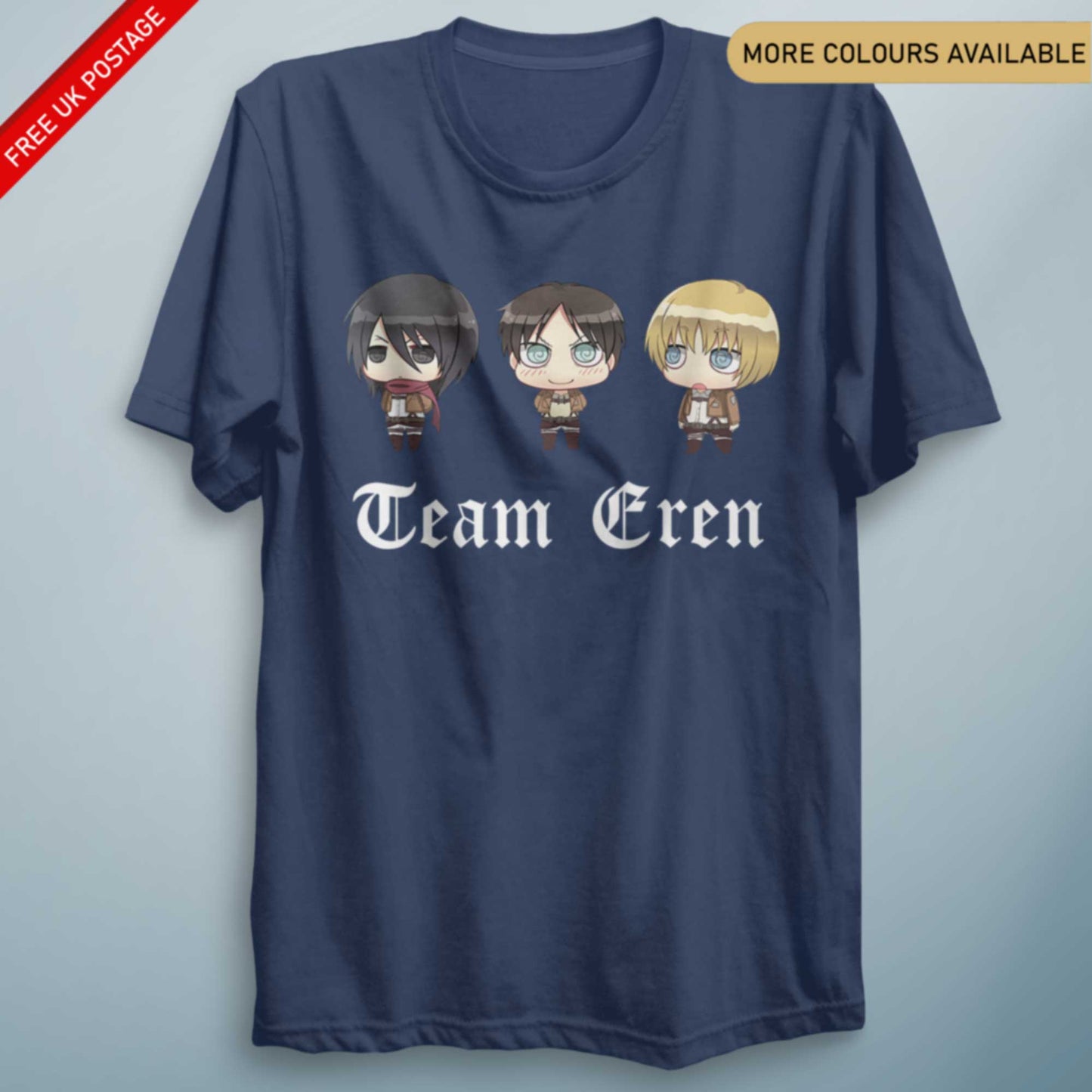 Team Eren – Unisex Anime-Inspired Graphic Tee