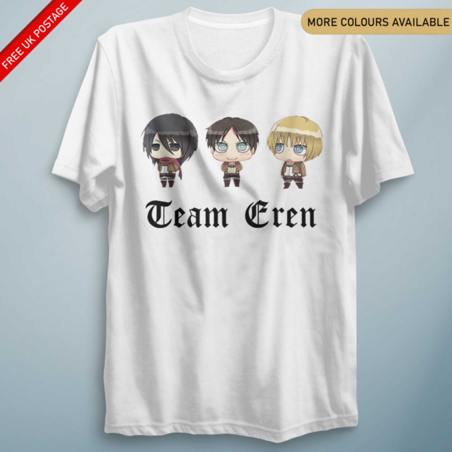 Team Eren – Unisex Anime-Inspired Graphic Tee
