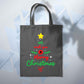We Wish You A Merry Christmas Tree Tote Bag 10L Bag