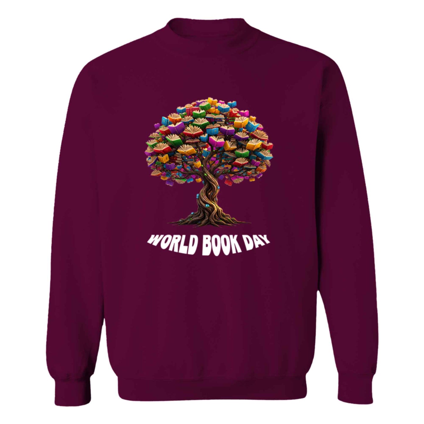 World Book Day Sweatshirt – Book Tree Reading Outfit