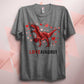Valentines Loveasaurus Red Dinosaur T Shirt