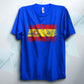 Distressed Spain Flag T Shirt