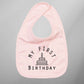 Baby Bib My First Birthday Bib 1st Birthday Baby Gift - FLUX DESIGNS