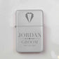 Personalised Tux Wedding Lighter Wedding Gifts