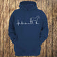 Horse Heartbeat Unisex Hoodie