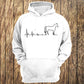 Horse Heartbeat Unisex Hoodie