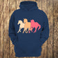 Sunset Wild Horses Unisex Hoodie
