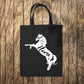 Typography Home Is Where My Horse Is Tote Bag 10L Bag