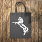 Typography Home Is Where My Horse Is Tote Bag 10L Bag