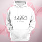 Personalised Hubby Wifey Hoodie Est