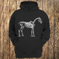 Skeleton Horse Unisex Hoodie